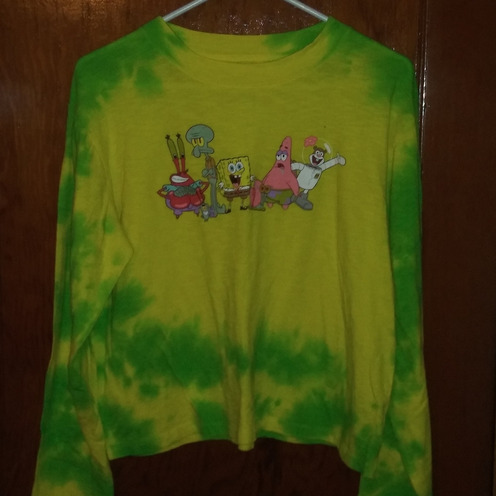 Long sleeve spongebob shirt